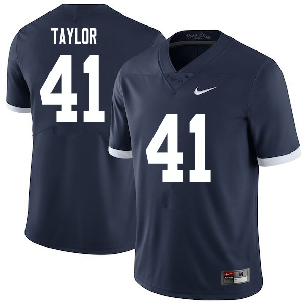 Men #41 Brandon Taylor Penn State Nittany Lions College Football Jerseys Sale-Retro - Click Image to Close